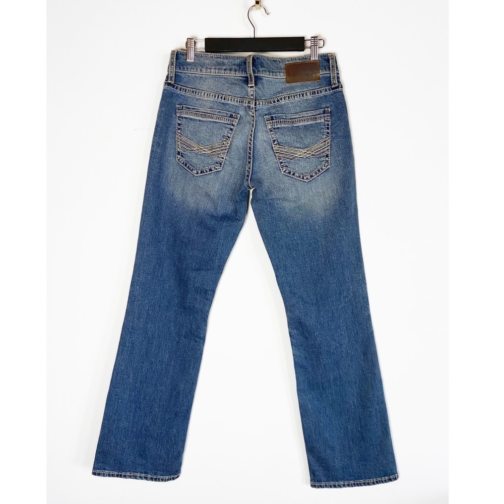 BKE Carter Straight Leg Jeans Medium Blue Wash Denim Mens 30 x 32